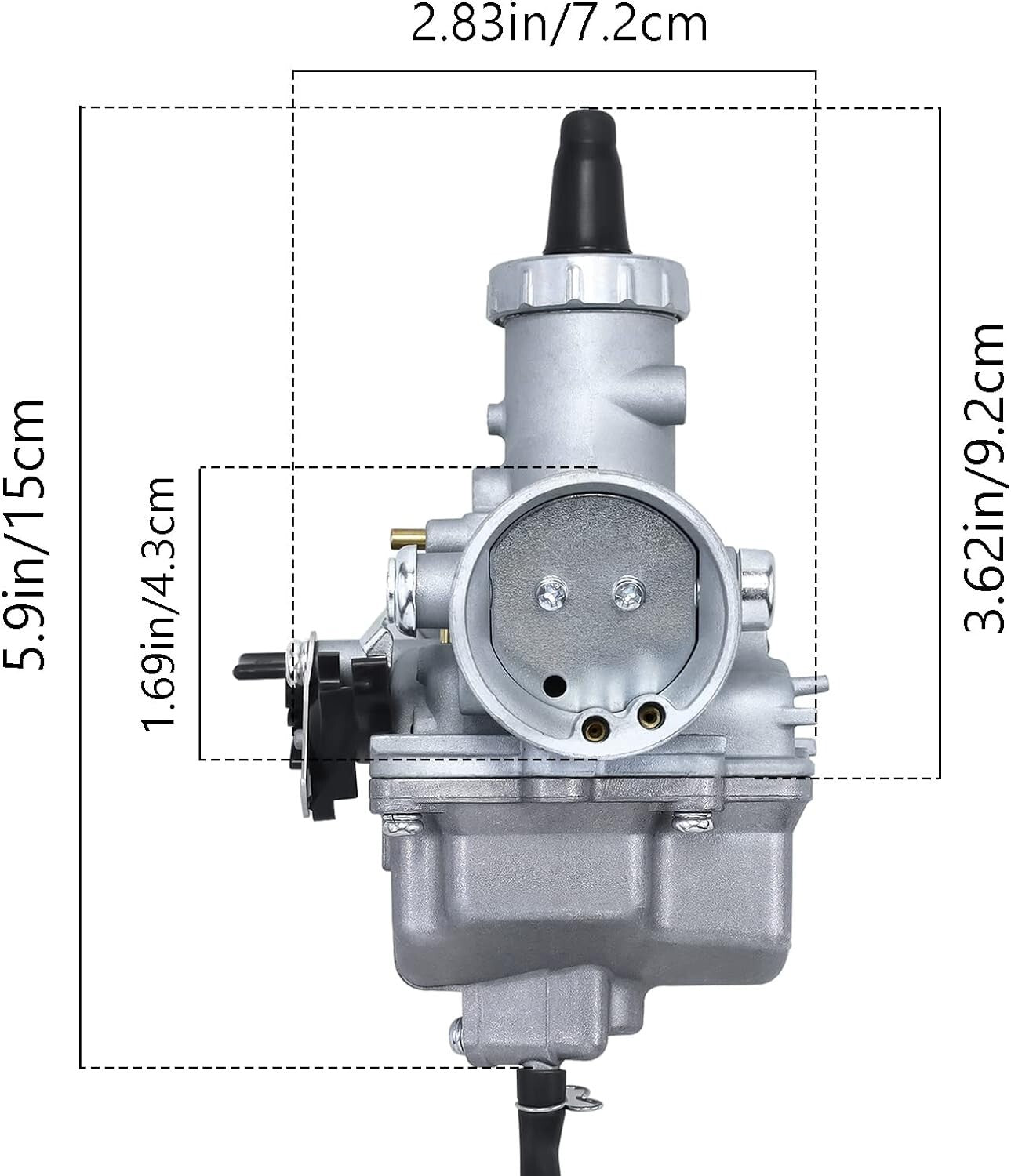 VM26 30mm Carb PZ30 Carburetor for Taotao SunL JCL JetMoto Kazuma Baja Quad ATV