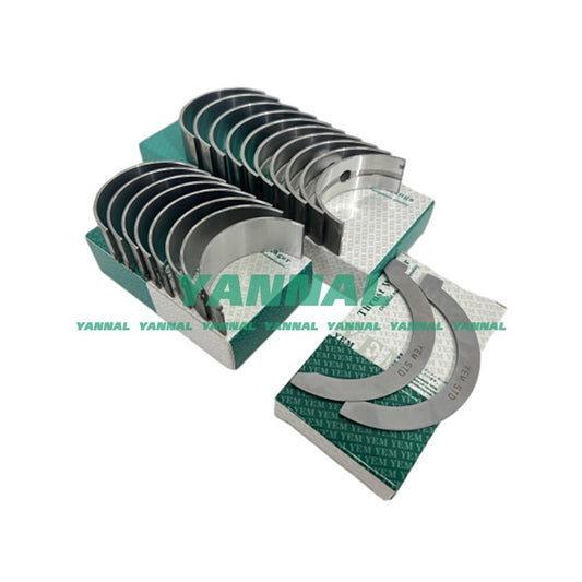 (+0.50 mm) D24 main connecting rod bearing and thrust washer suitable for Doosan Bobcat