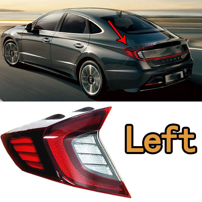 Brake Signal Lamp Left Tail Lamp for Hyundai Sonata 10th 2020-2021 Halogen