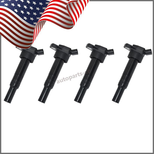 4X Ignition Coils 273002E000 for Hyundai for Elantra for Kia Forte Soul 27300-2E000