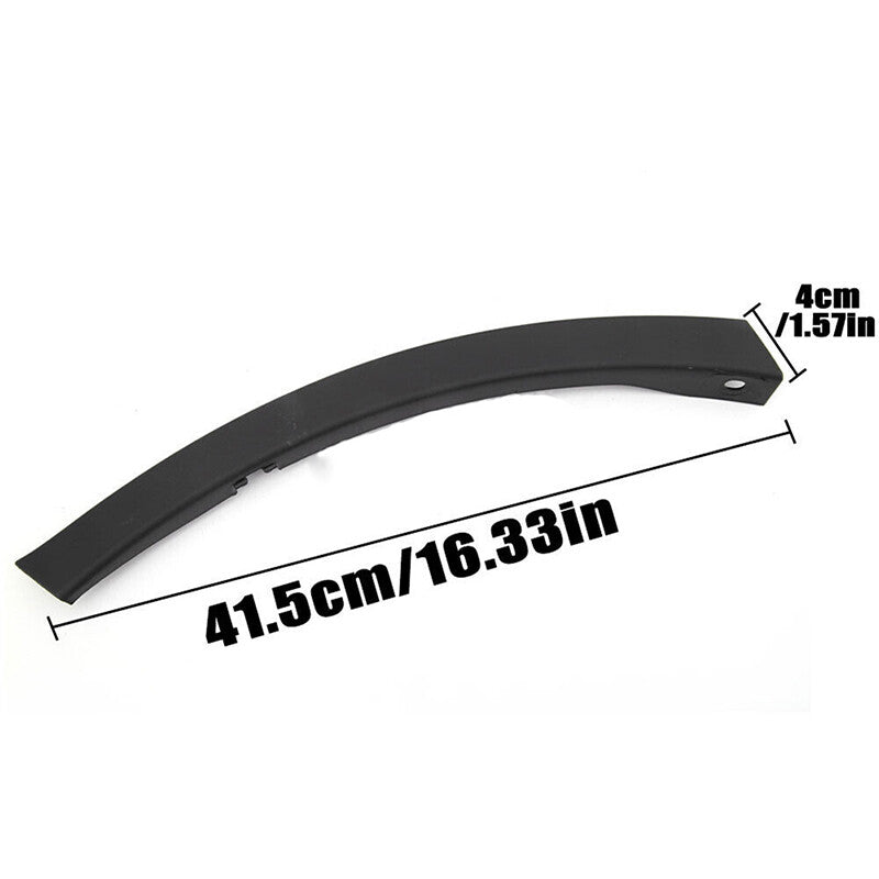Molded mudguard covers for front left and right bumpers and wheels of 2016-2018 for Toyota RAV4 ( )