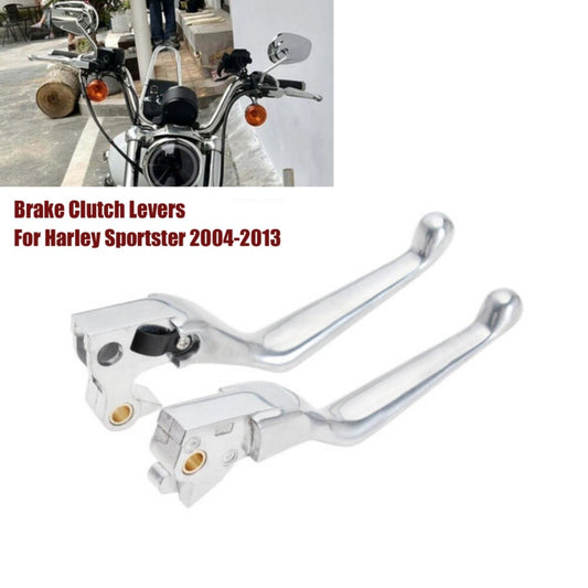 Chrome Brake Clutch Lever Hand Levers for Harley Sportster XL 883 1200 2004-2013