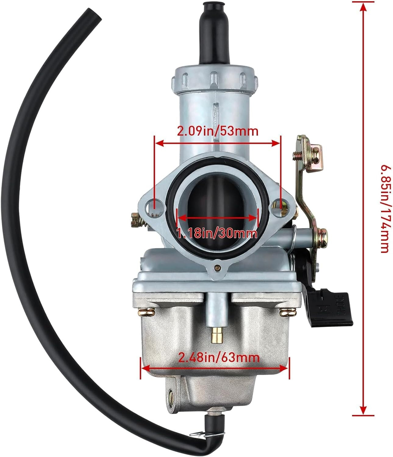PZ30 Carburetor VM26 30mm for Taotao SunL JCL JetMoto Kazuma Baja Quad ATV Dirt