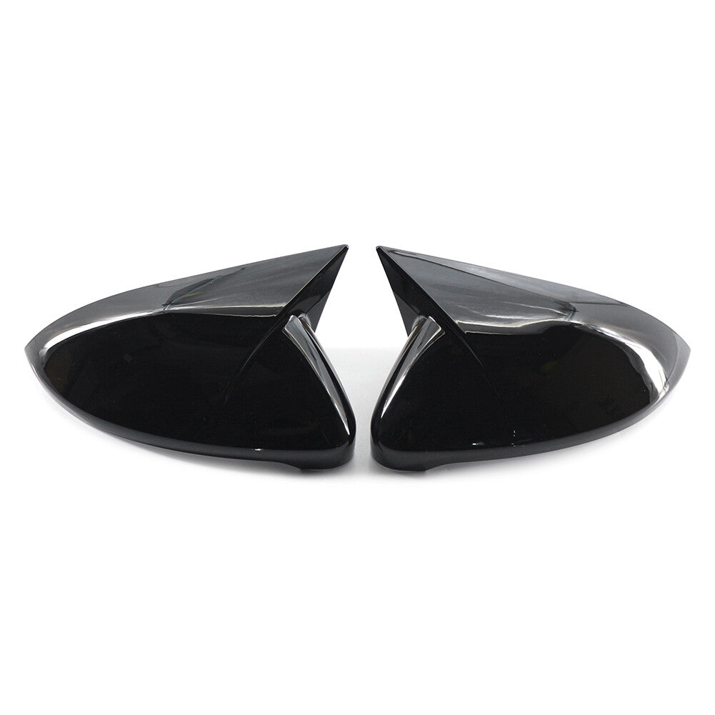 Glossy Black Rear Mirror Cover Caps for VW for Golf MK7 R R-Line 14-19 5G0857537