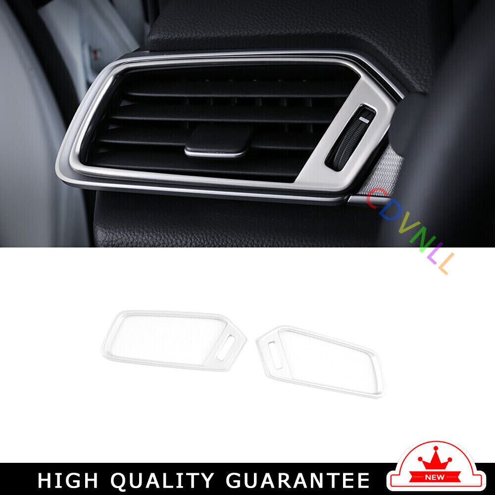LR AC Air Outlet Vent Cover Trim for Honda Accord 10TH 18-2022 Silver Titanium