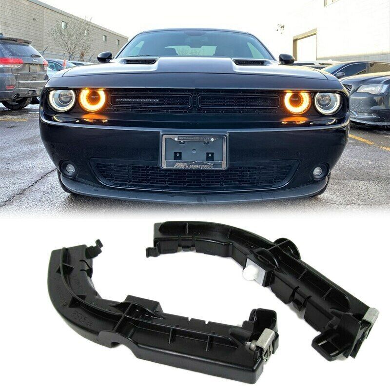 2Pcs for Dodge for Challenger 2008-2021 Front Bumper Support Bracket Retainer LH+RH