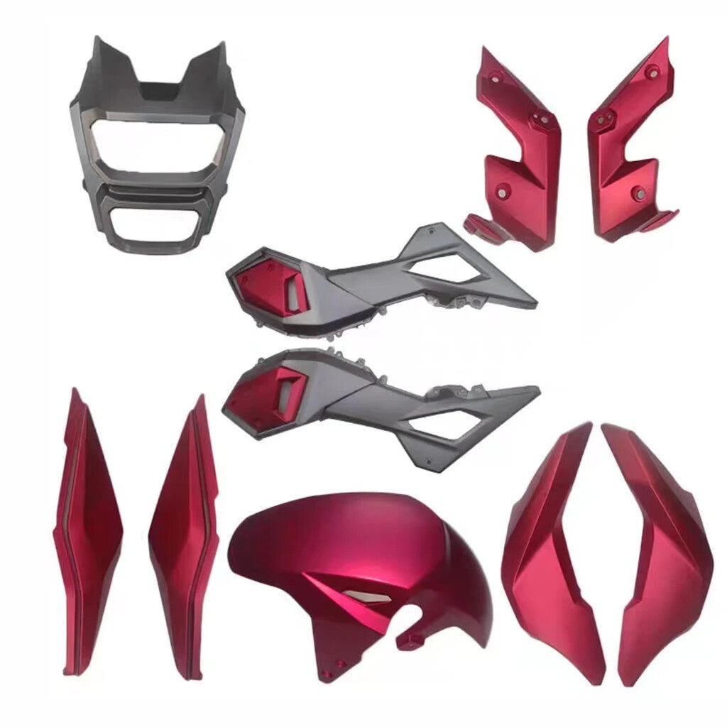 for HONDA MSX MSX125 GROM125 SF FENDER FAIRING CANDY Electroplating red 16-2019
