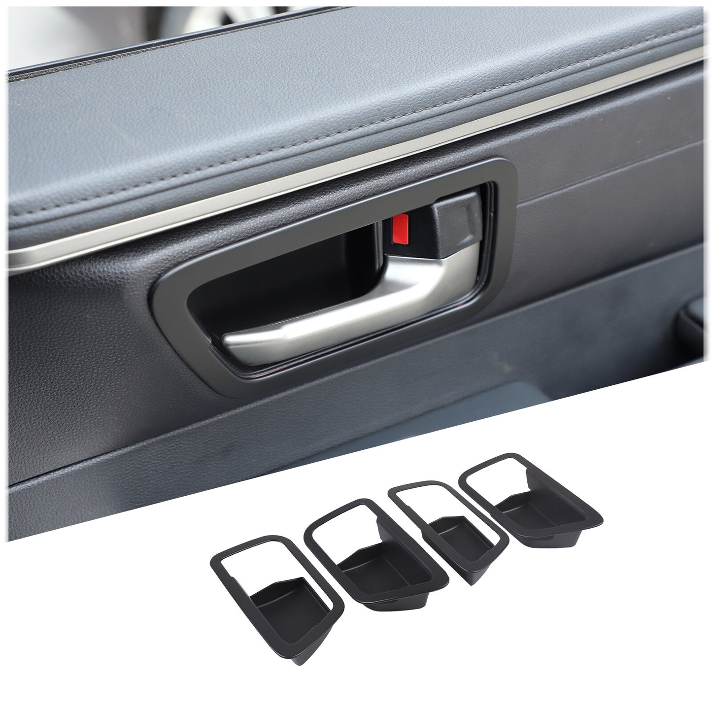 Carbon fiber Copilot instrument panel trim for Toyota FJ Cruiser 2007 - 2021