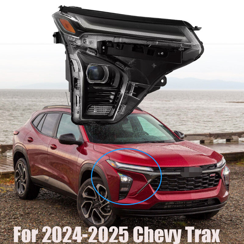 For 2024-2025 for Chevy Trax LED DRL Projector Headlight Headlamp Passenger Side
