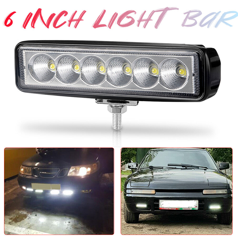 LED Work Light Bar Spot Flood Roof Lights Driving Lamp Car Offroad Truck SUV ATV