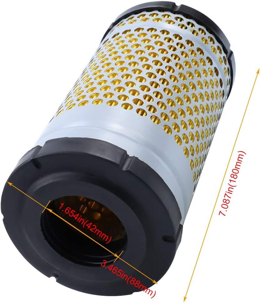 6A100-82630 Air Filter for Kubota B2320 B2400 B2410 B26 B2601 Engine B7610 B7800