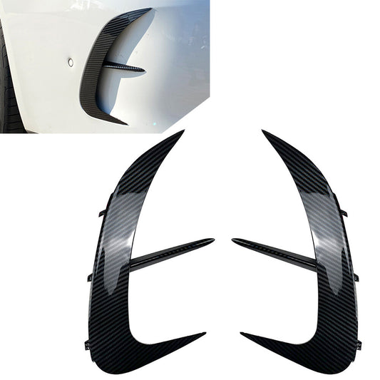Carbon Fiber Rear Bumper Air Vent Spoiler Canard for Mercedes-Benz C-Class W206