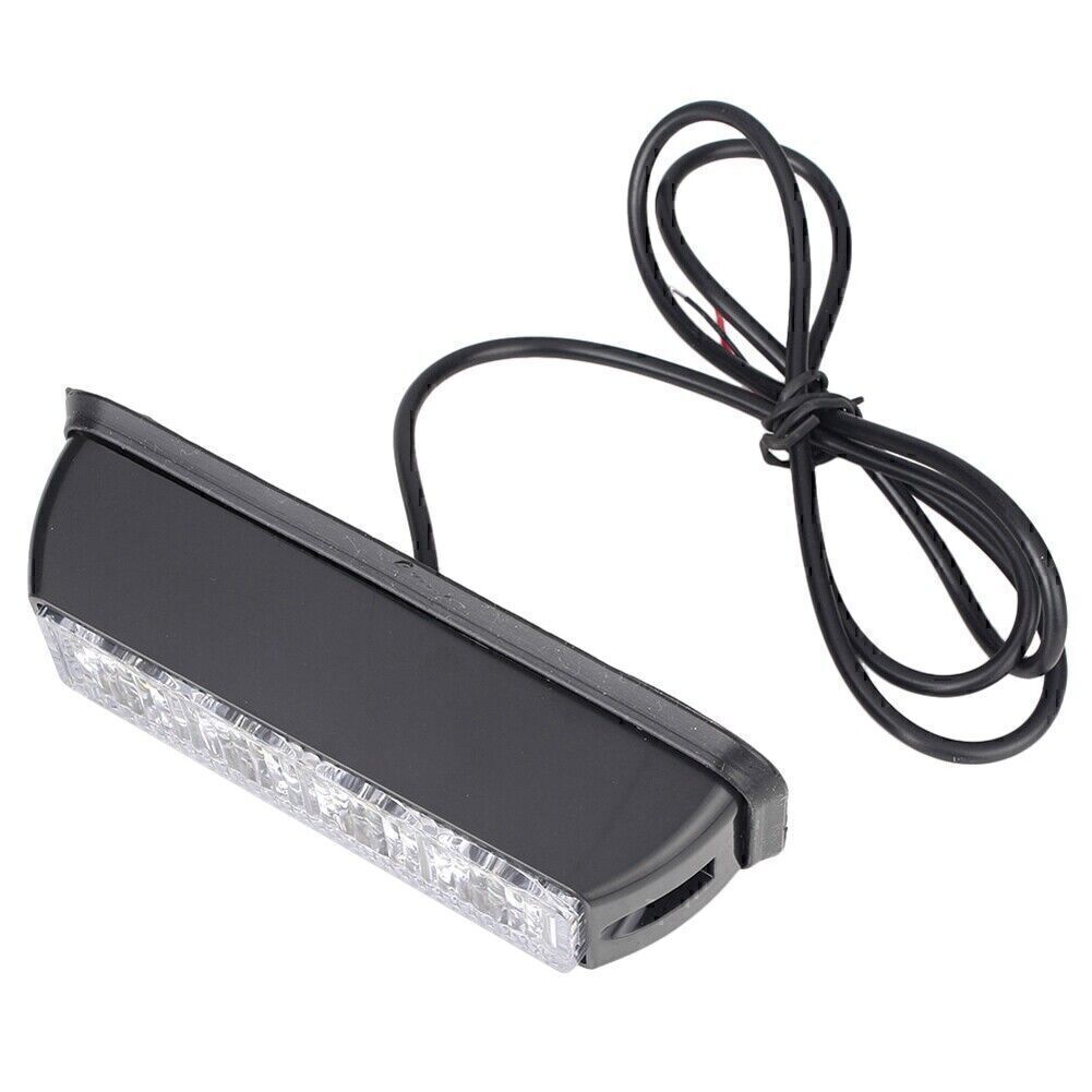 Lens+Screw 4 LED Car Strobe Flash Light DC 12V Universal Fit Car SUV Truck
