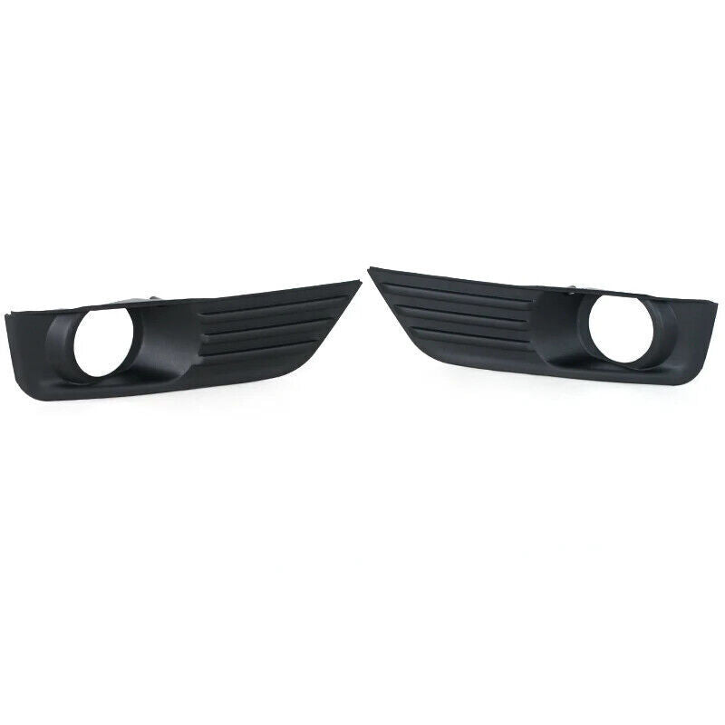 for Ford Focus MK2 II 2005-2007 Black Car Front Bumper Fog Light Cover Pair
