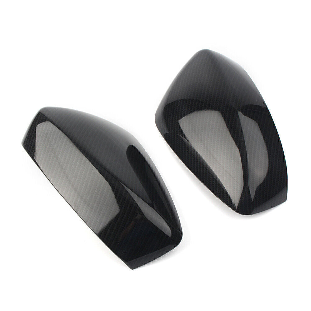 2x Car Rearview Mirror Cover Trim Fit for Mazda 6 Atenza 2018-2024 2019 2020 2021 22