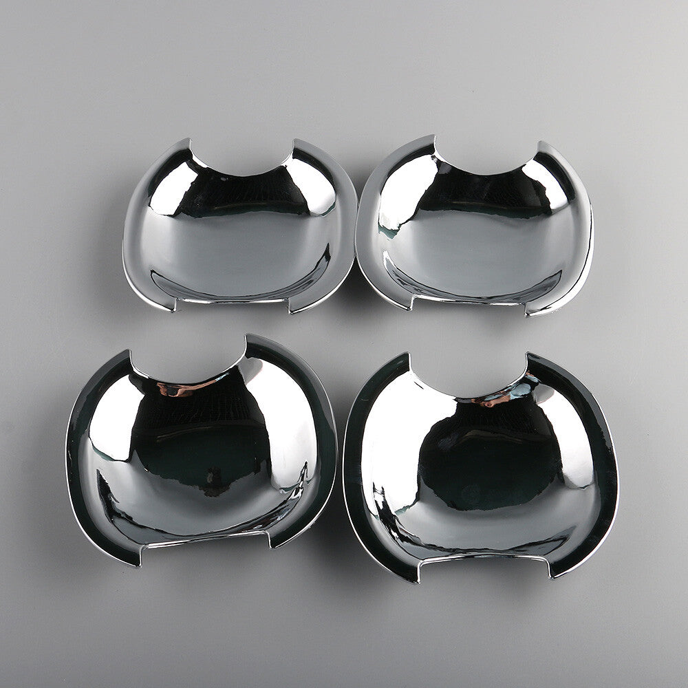 Set of 4 Chrome Door Handle Cup Bowl Bezel Trim Fits for Toyota for Camry 2012 2013 2014