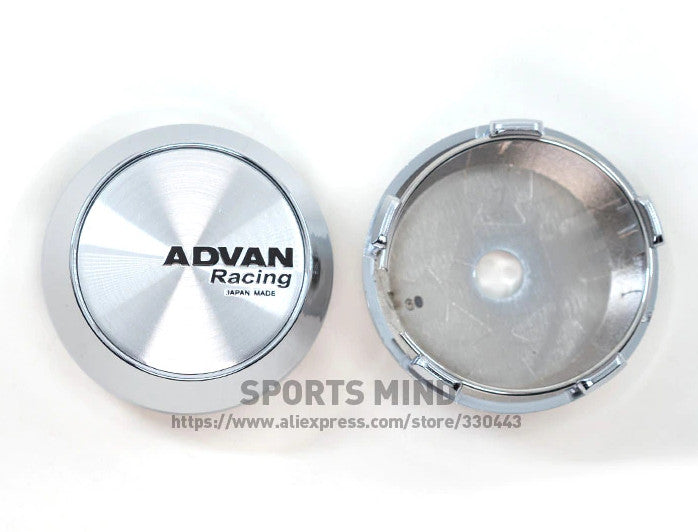 Grey 4x56 mm Vossen wheel center sticker, rim sticker, edge sticker, logo