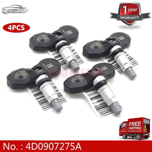 4-piece tire pressure sensor (TPMS) sensor kit suitable for Volkswagen Phaeton for Audi 315MHz