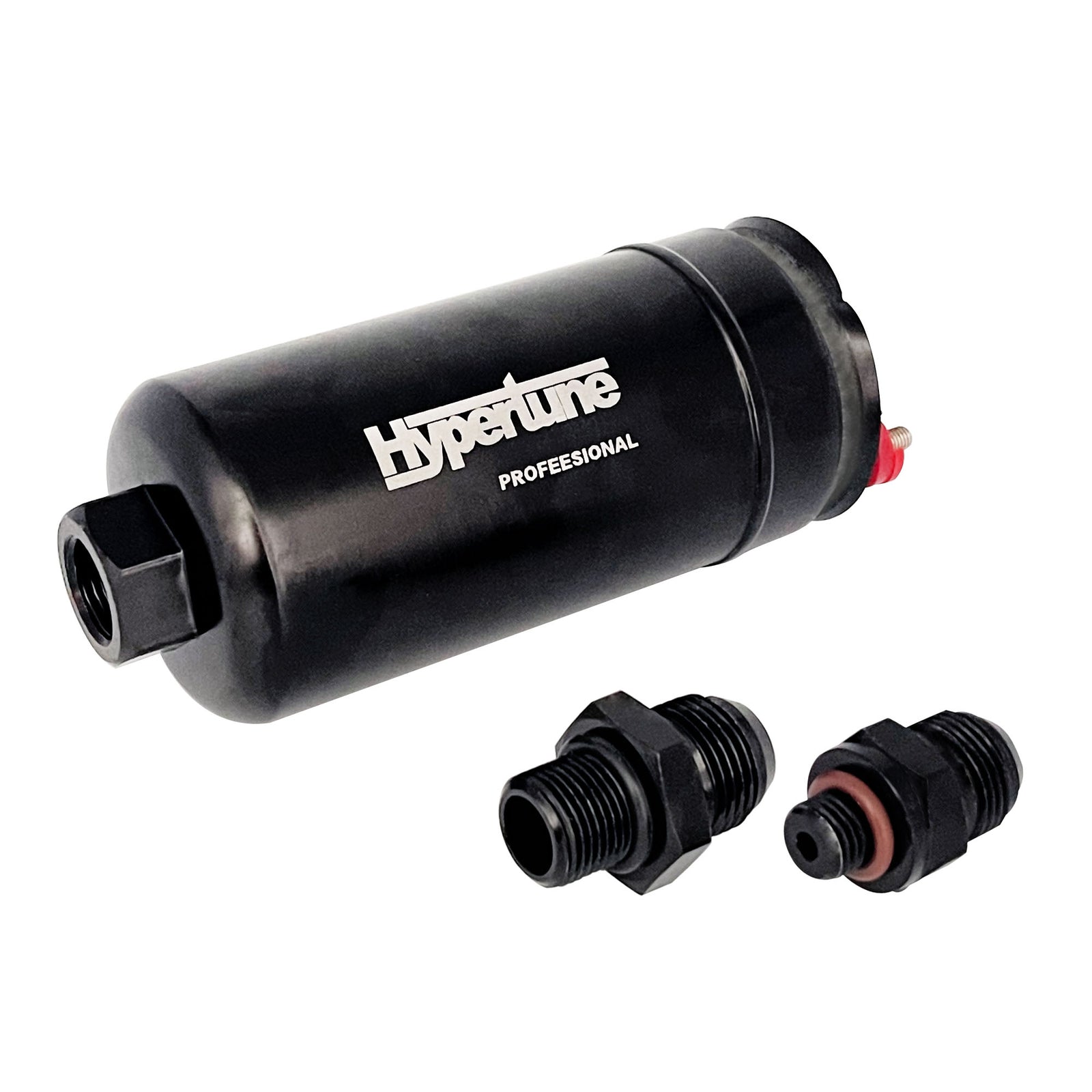 380LPH High Pressure Inline External Fuel Pump E85 EFI 1000HP W/Fittings 044