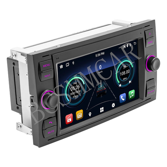 7 2Din Android 12 Stereo Radio GPS Player 2+32G fit for Ford Transit 2007-2024