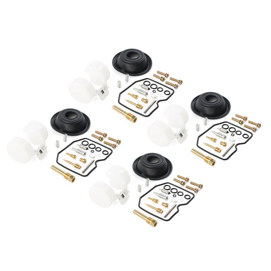 for Kawasaki 600R ZX600 A 1985-1987 Carburetor Repair Kit Diaphragm Float