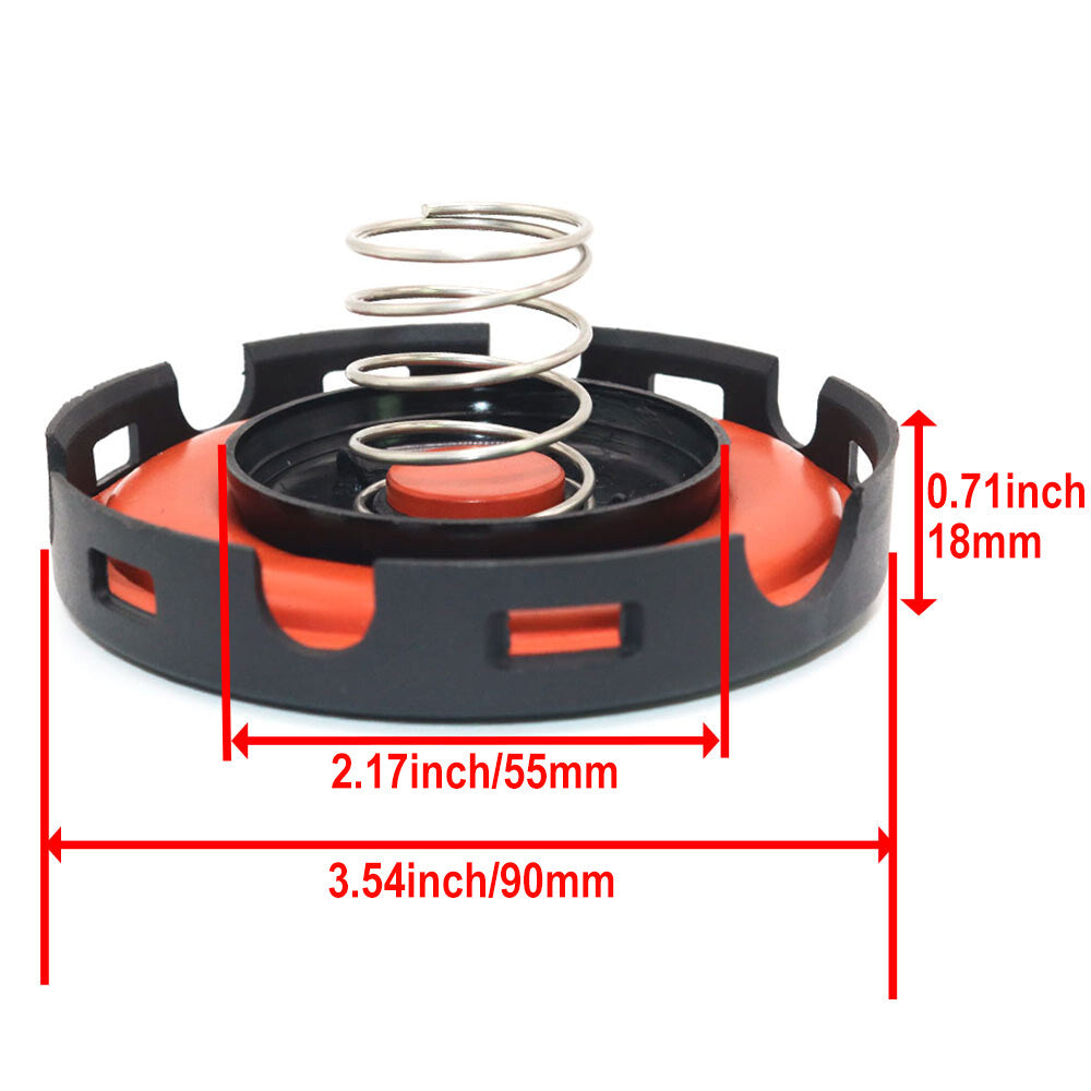 1-pack of new PCV valve diaphragm 917-064 suitable for Audi A4, A5, Q5, for Volkswagen Beer Cradle EOS