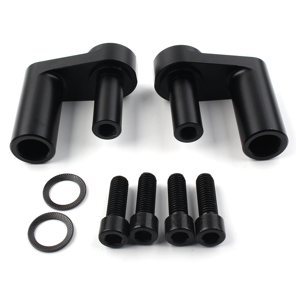 Handlebar Risers Kit 1.625 Back Move Mount Clamps For 14-20 for BMW R1200RT R1250RT