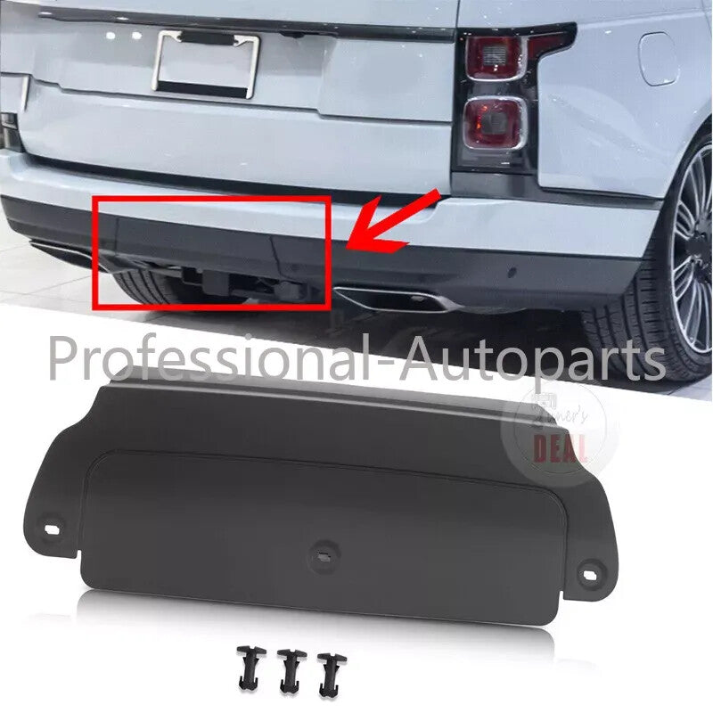 LR037895 Rear-mounted receiver protective cover for bumper with eyelet design, suitable for 2013-2021 for Land Rover for Range Rover .