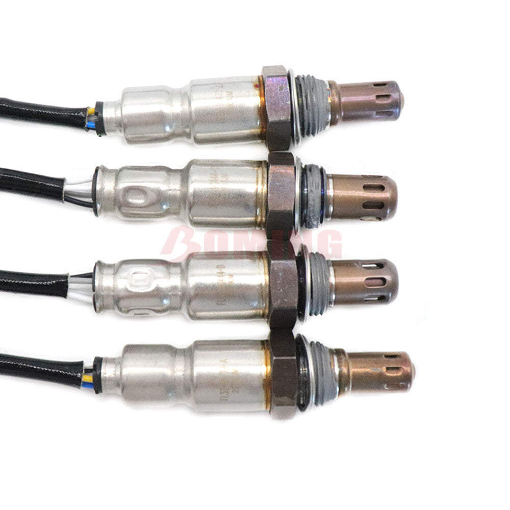 4pcs Oxygen Sensor Upper+Undder For 2008-2013 for Chevy for Corvette Naturally Aspirated