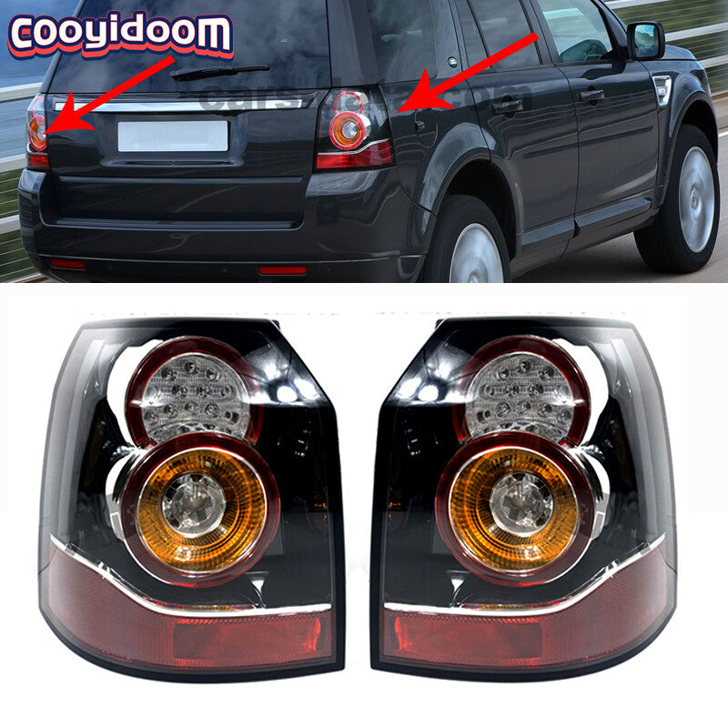 A pair of rear taillight brake light strip bulbs suitable for Land Rover Freelander 2 2013-2015.