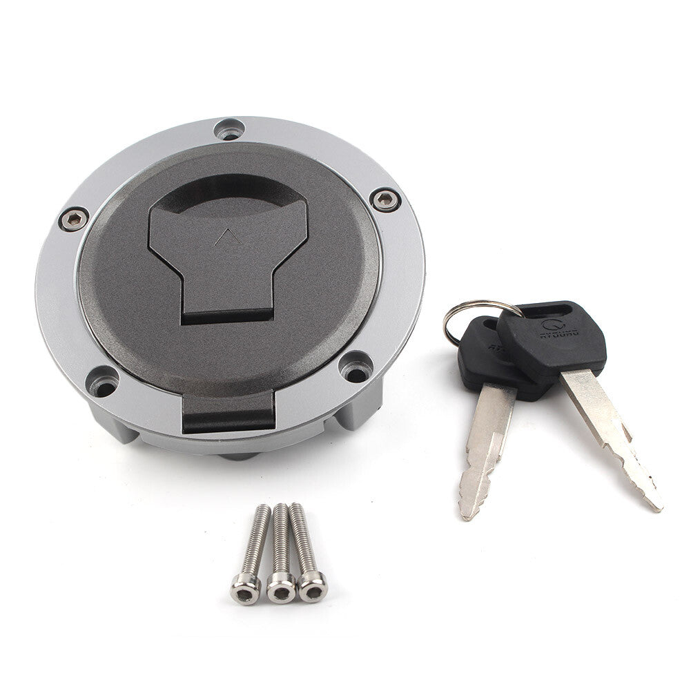 Motor Fuel Gas Cap Tank Lock w/Key for Honda MSX125 2016-2019 CBR1000RR 18-19