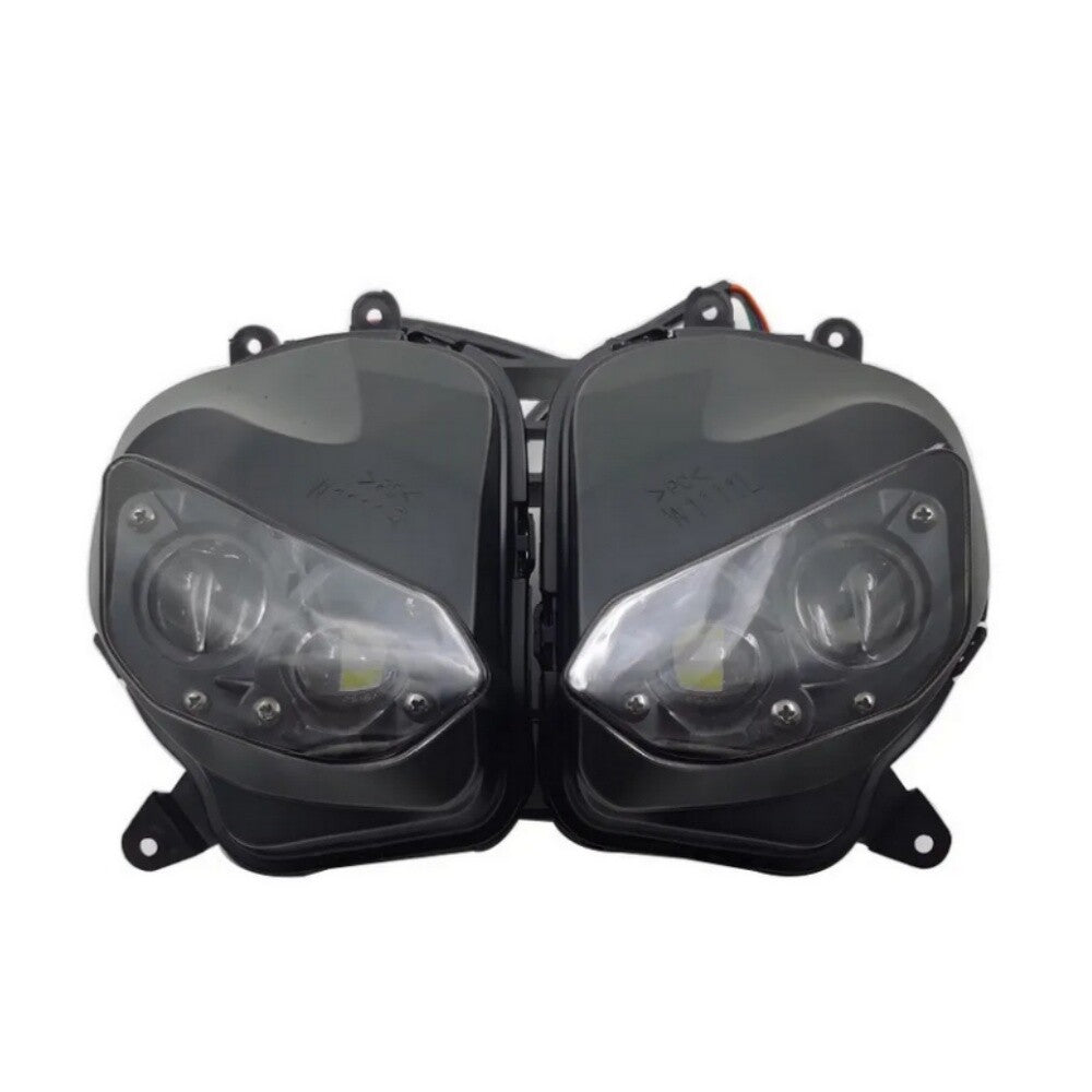 Motorcycle Front Headlight Headlamp Assembly Black for Kawasaki Z1000 2014-2024
