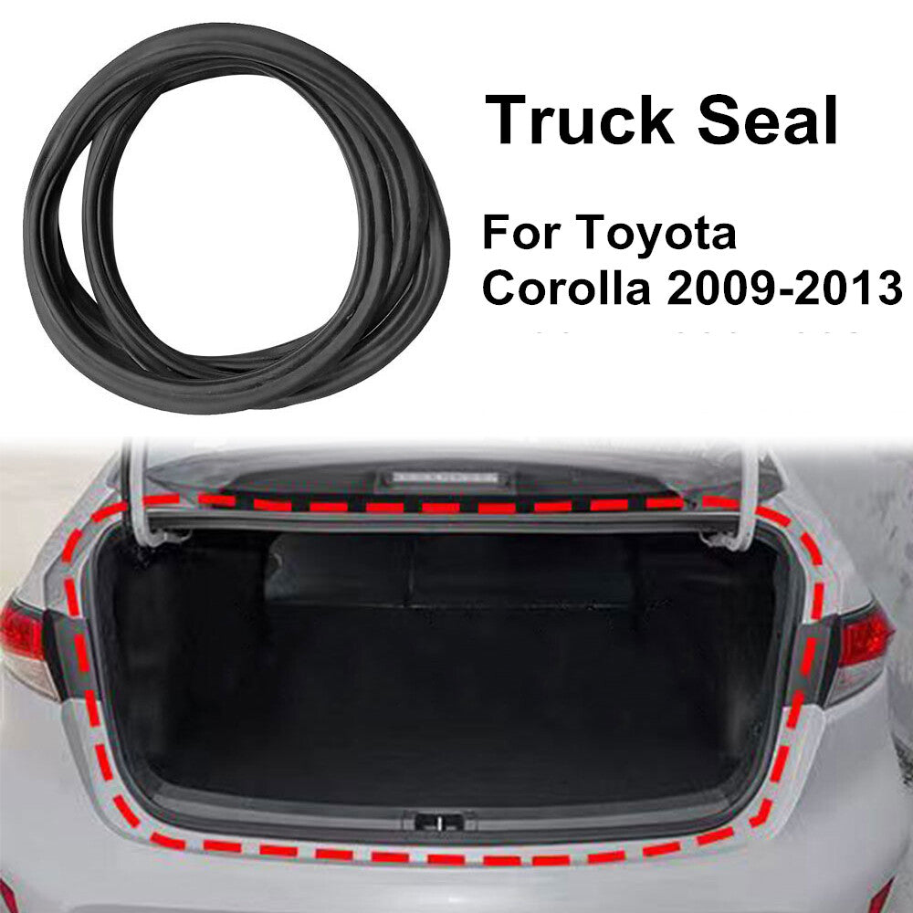 Rubber for Toyota for Corolla 2009-2013 Trunk Lid Gasket Seal Weather Strip Repalce