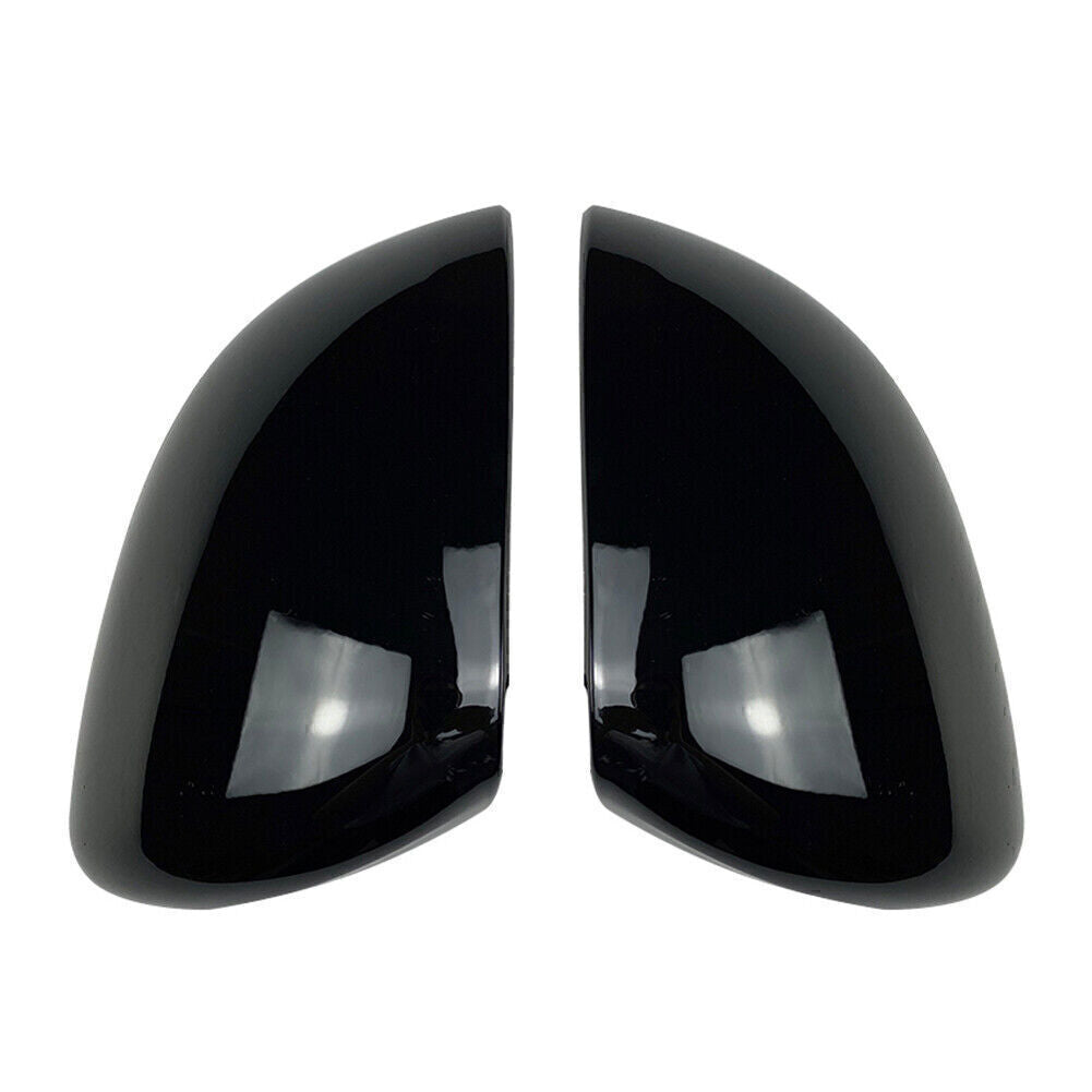 for Mercedes Benz C-Class W206 Glossy Black 2x Rear View Mirror Cover Trim