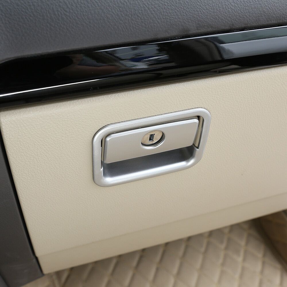 Matte black gear panel and cupholder cover trim available for Toyota @ Tundra 2014-2021
