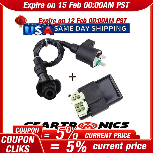 Ignition Coil  AC CDI Box for Honda Foreman 400 450 TRX400 450 FourTrax Forema!