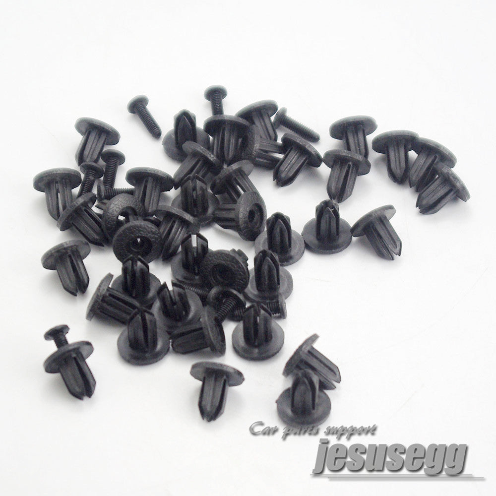 25pcs Side Trunk Lining Retainer Pillar Garnish Clips for Honda 91550-SH3-003
