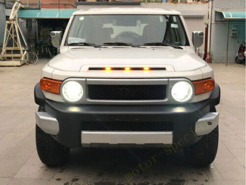 for Toyota FJ Cruiser 2007-2014 LED Light Vehicles Bonnet Hood Light Bars Decor