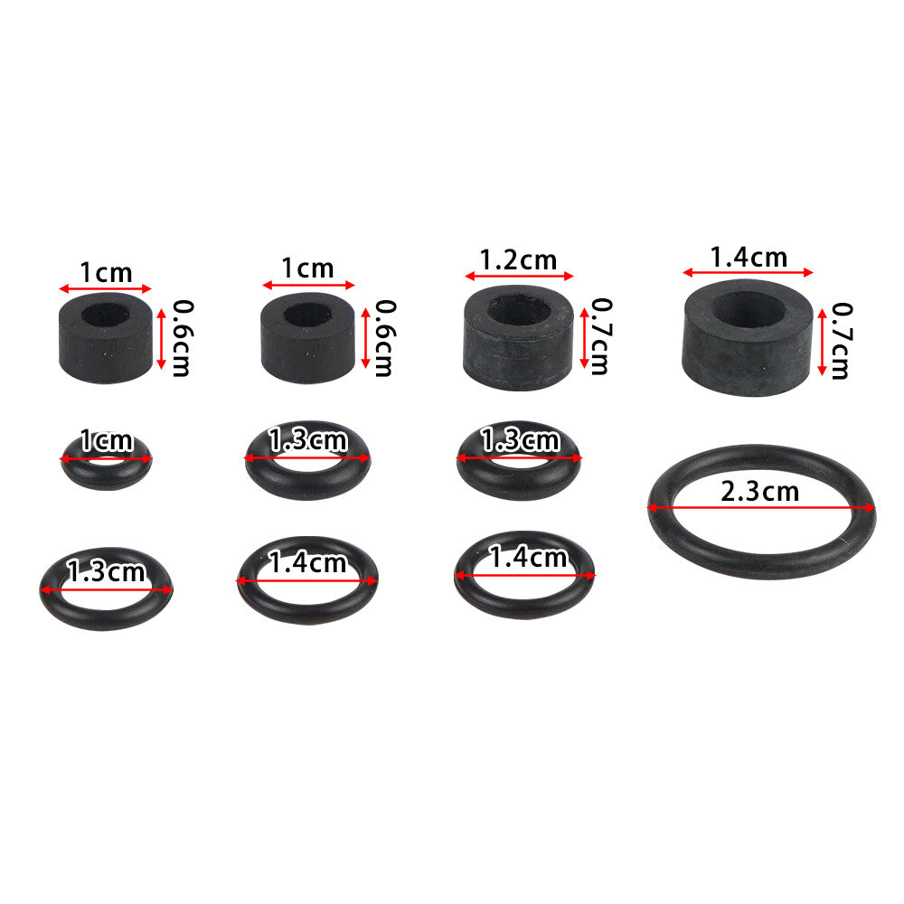 1Fuel Filter Bowl Drain Valve Viton O-ring Seal Kit 7.3 L for Ford Power Stroke Blk
