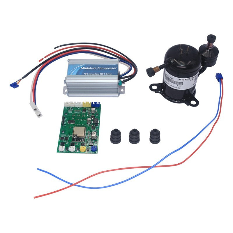 DC12V Car Refrigeration Air Compressor Fridge Freezer Marine Solar Special Drive