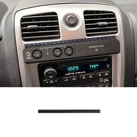 Carbon Fiber Below Center Console Cover Trim For Colorado 2004-12/ for canyon 05-12