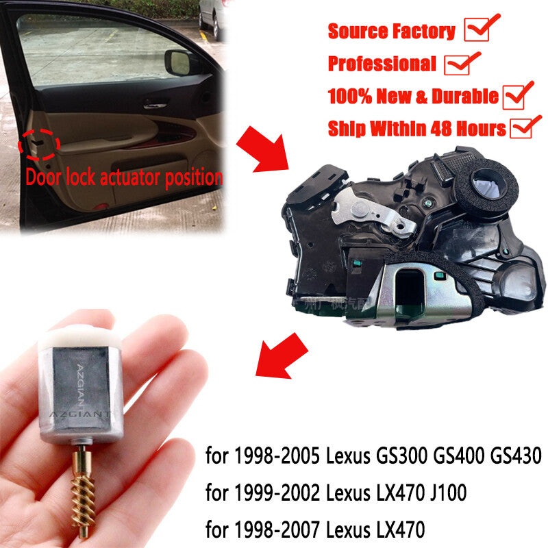 Automotive door lock actuator motor suitable for Toyota for Land Cruiser Prado LC90 3400 (1996-2000)