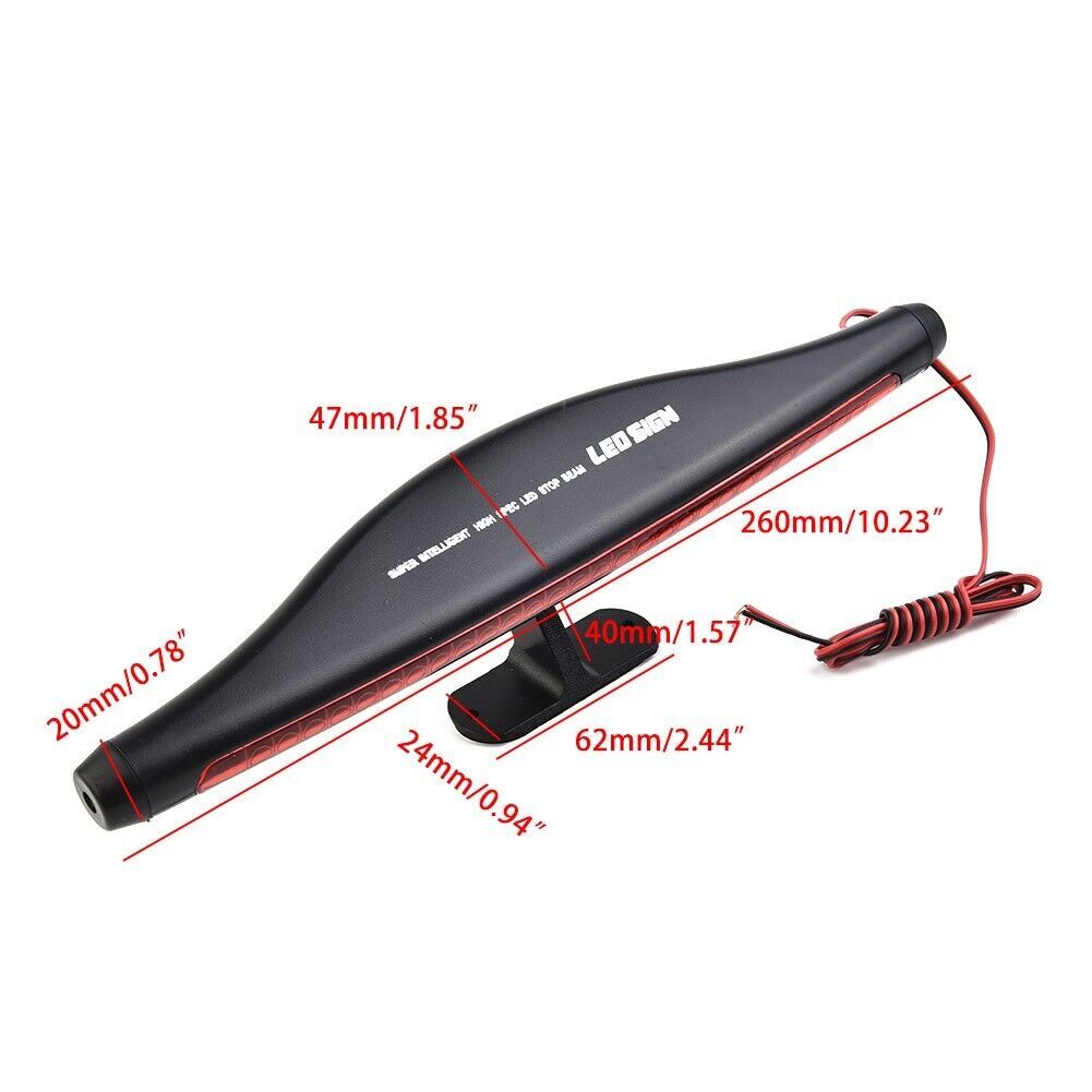 Red 28 LED Auto Car Brake Light 3RD Rear Tail Light High Mount Stop Lamp
