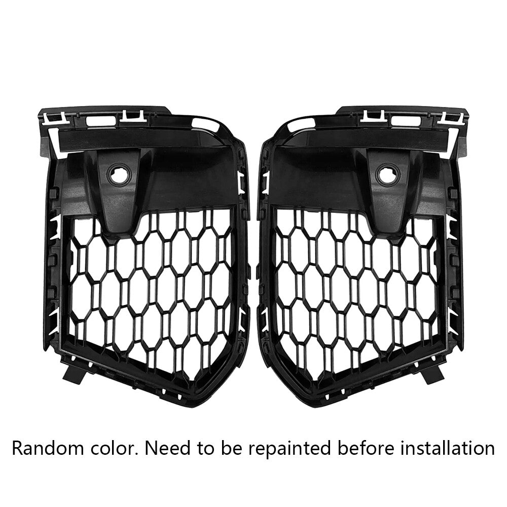 2x Front Left Right Bumper Mesh Grille Unpainted Fits For G06 X6 M Sport 20-23