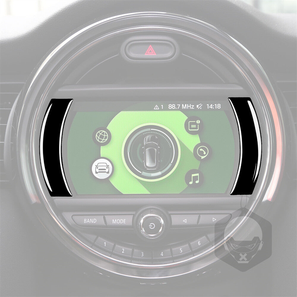 Piano Black GPS Navigation Panel Trim for Mini Cooper F54 F55 F56 F60 Countryman