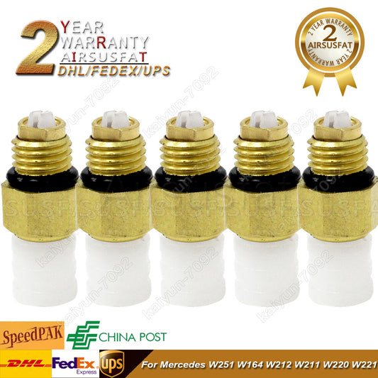 5 Pcs Air Suspension Valve for Benz W220 W221 W164 W211 Air Fitting Connector