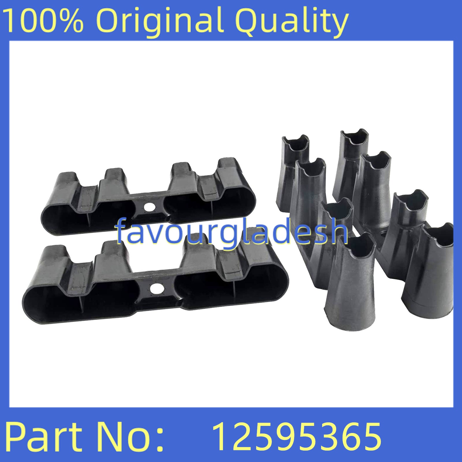 Lifters Guides Kit for Chevrolet for Corvette for Cadillac for GMC LS1 LS2 LS3 12595365