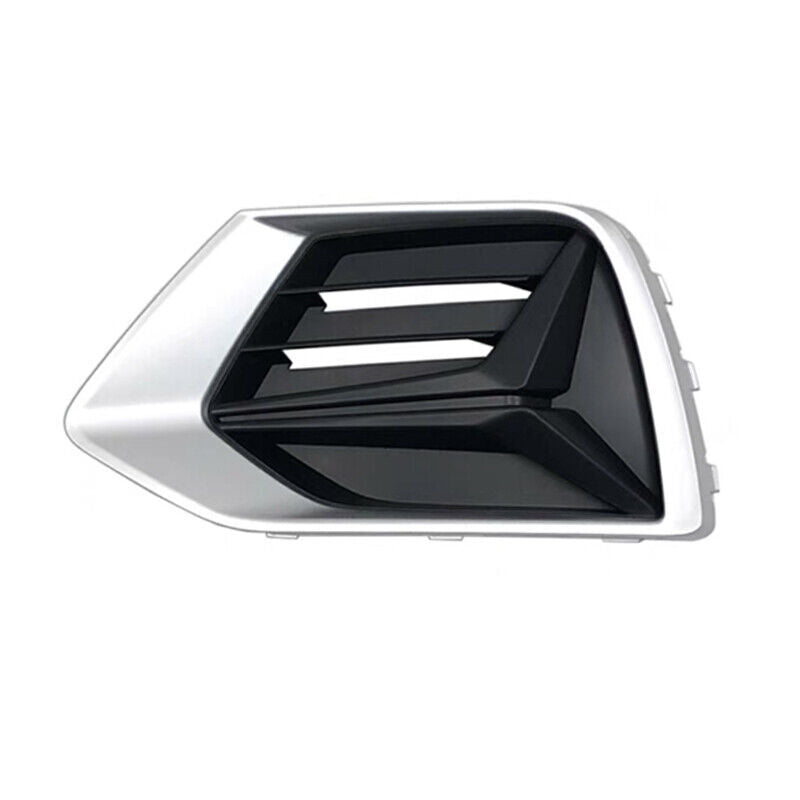 2Pcs ABS Front Bumper Grille Fog Lamp Cover Driver for Audi Q3 2019-2022