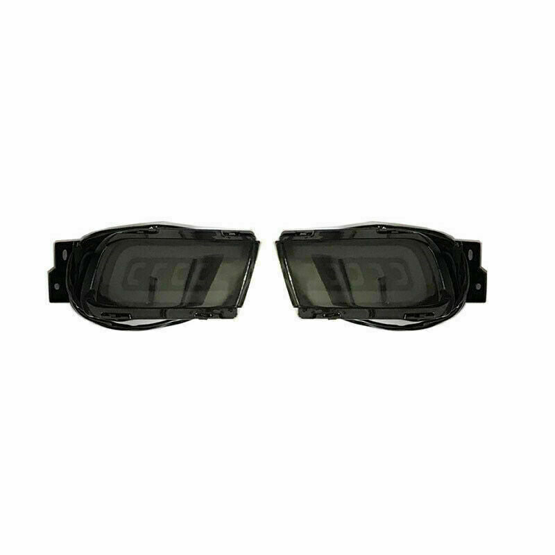 for Toyota Prado 2010-21 Black Rear Bumper Tail Brake LED Reflector Light Refit