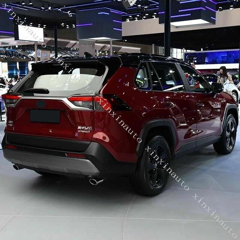for Toyota RAV4 2019-2022 ABS Chrome Rear Trunk Molding Trim Strip decor Cover